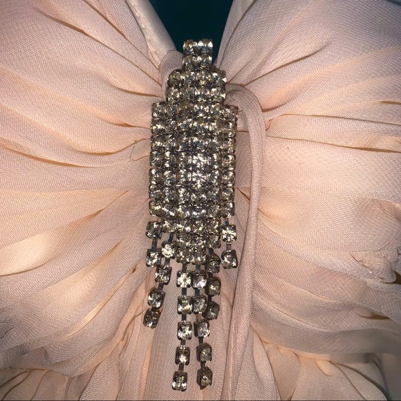 Elegant Strapless Prom Dress - Picture 5 of 6